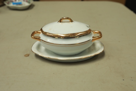 Small Porcelain Condiment Bowl