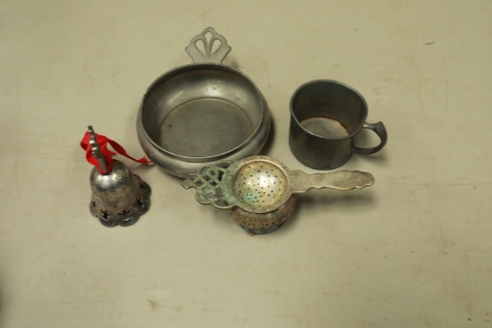 Assorted Pewter Pieces