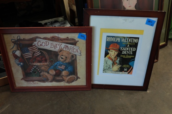 2 Framed Prints