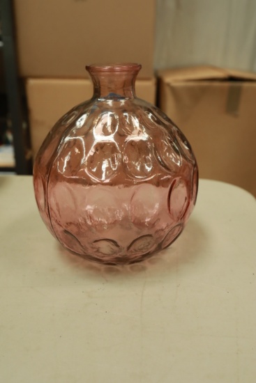 Pink Glass Vase