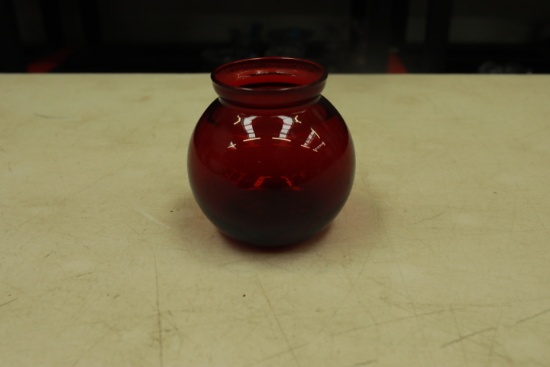 Ruby Glass Vase