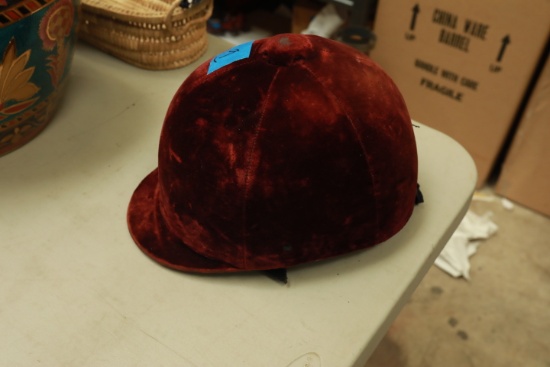 Olympian Red Velvet Helmet