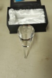 Oleg Cassini Crystal Bottle Stopper