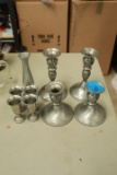 9 Assorted Pewter Pieces