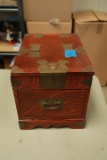 Asian Style Dresser Jewelry Box with Mirror