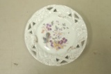 Victorian Reticulated Ironstone Plate