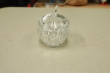Small Crystal Condiment Jar