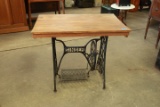 Singer Sewing Machine Converted Table