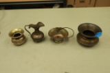 4 Brass Collectibles