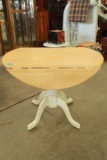 Farm Style Drop Leaf Kitchen Table
