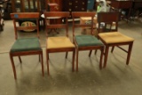 3 Dining Chairs & Vanity Chair