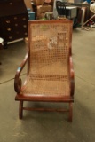 Cane Back Lounge Chair