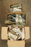 3 Boxes of Assorted Antique Bottles & Misc