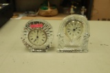 2 Crystal Clocks