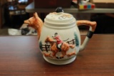 Fox Hound Tea Pot