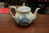 Blue Willow Tea Pot