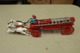 Cast Iron Fire Wagon