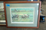 The Turn For Home Framed Horse Print
