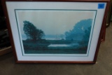 August Dawn Framed Print