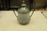 Enamelware Sugar Bowl with Top