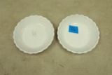 2 Milk Glass Bowls