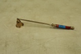 Brass & Wood Candle Snuffer