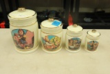 Hummel 4 Piece Cannister Set