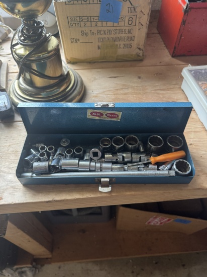 Small Tool Box With Sockets