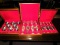 SALEM SILVER PLATE GOBLETS: 8 WATER, 8 WINE & 8 CHAMPAGNE IN BOXES