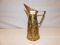 WATER PITCHER MADE OF TIN STAMPED ENGLAND ON THE BASE SOME PITTING, TAVERN