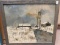OIL ON CANVAS BY KOHUT, WINTER SCENE OF FARM BY A ROAD, MEASURES 26 1/2