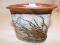 CLAY POTTERY BOWL/VASE  SIGNED 