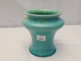 PILKINGTON ROYAL LANCASTRIAN POTTERY, AQUA COLOR VASE 6