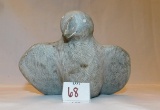 BIRD LOOKS TO BE SOAP STONE, CARVED, MEASURES 6