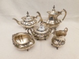 TEA SET:  REED & BARTON STERLING 660 