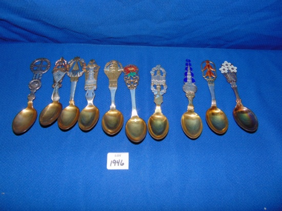 REIZENSTEIN'S STERLING SPOONS 1920 THRU 1929