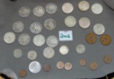 GROUP SILVER AND NON COINS