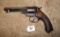 KERR BLOCKADE RUN CONFEDERATE SIDE LOCK 45 CAL, CAP AND BALL PISTOL, WITH TRADE LABEL, COMPLETE AND