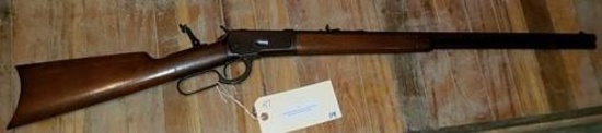 WINCHESTER 1892, 32-20 CAL, WITH TANG PEEP SIGHT, OCTAGON BARREL, SN-290956