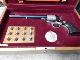 COL. SAM COLT COMMEMORATIVE, 45 CAL, 1 OF 5000, IN BOX, MADE 1964 WITH COLT BOOK