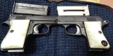 ASTRA CUB, 22 CAL SHORT, PEARL HANDLES, SN#78783 LOTS 188 & 189 ARE PICTURED.