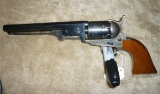 COLT SINGLE ACTION ARMY 1851 LONDON MODEL, CAP AND BALL, MADE IN 1971, SN-6395