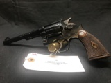 SMITH & WESSON, 22 CAL, OUTDOORSMAN, MADE IN 1930'S, SN-651262