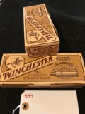 WINCHESTER WRF 22 CAL, 250 ROUNDS PER BOX, BROWN WINCHESTER MADE IN 1986 (TIMES 2)