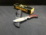BROWNING MOD 886, SHEATH KNIFE, IN BOX