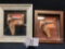 2 FRAMED TOY GUNS, MARX TOYS