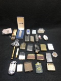 LARGE LOT OF LIGHTERS (ZIPPO, RONSON AND OTHERS)