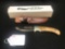 NWTF HUNTING KNIFE WITH SHEATH, IN BOX