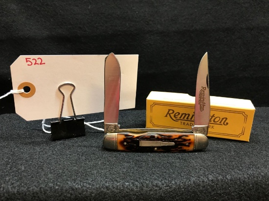 1988 REMINGTON MUSKRAT BULLET KNIFE, MODEL R4466, SWEEPSTAKES WINNER