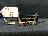 BOKER PLUS, 3 BLADE BONE, NIB